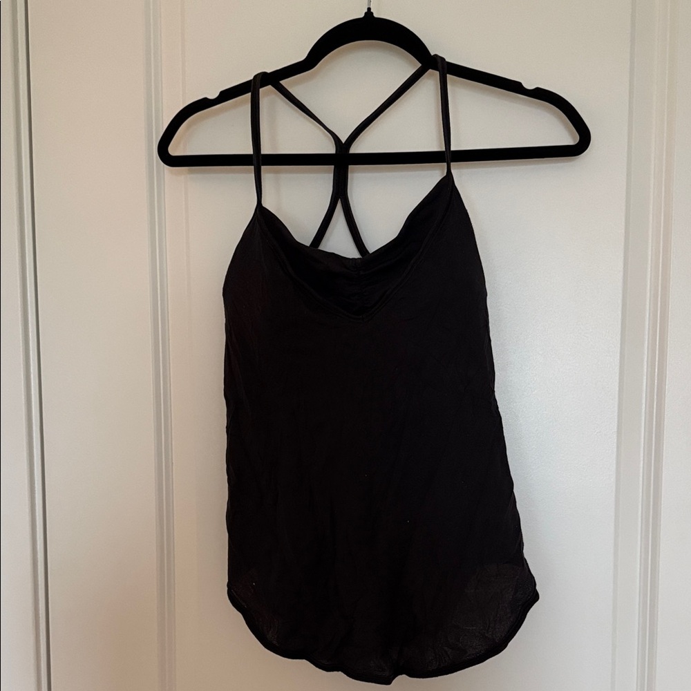 lululemon athletica Black Tank Top
